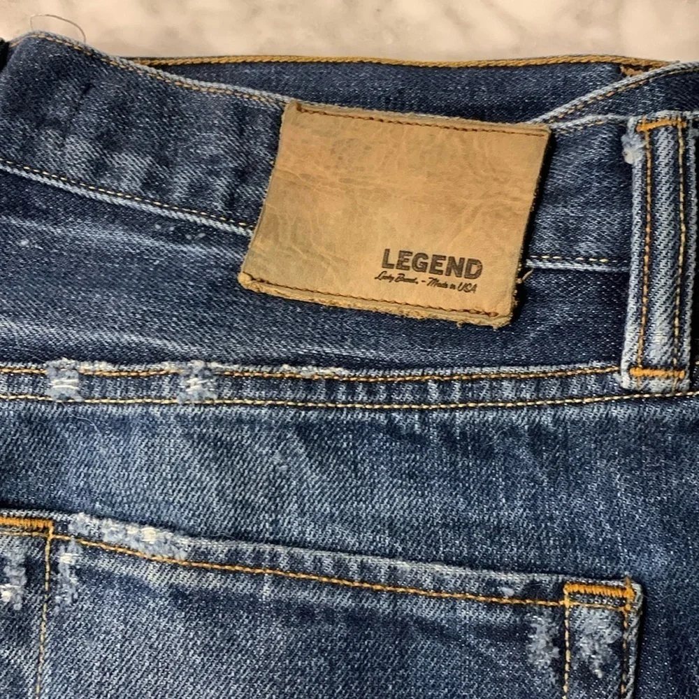 Lucky brand legend skinny jean 29x32, White Oak selvedge denim